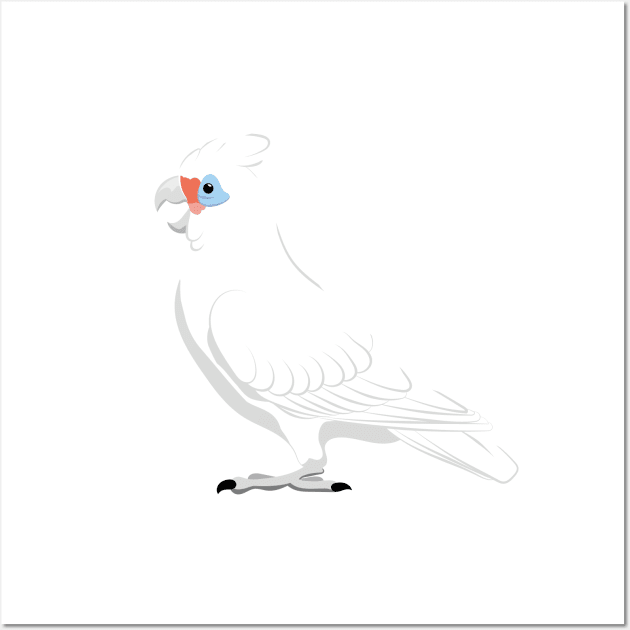 Little corella Wall Art by Zolinstudio